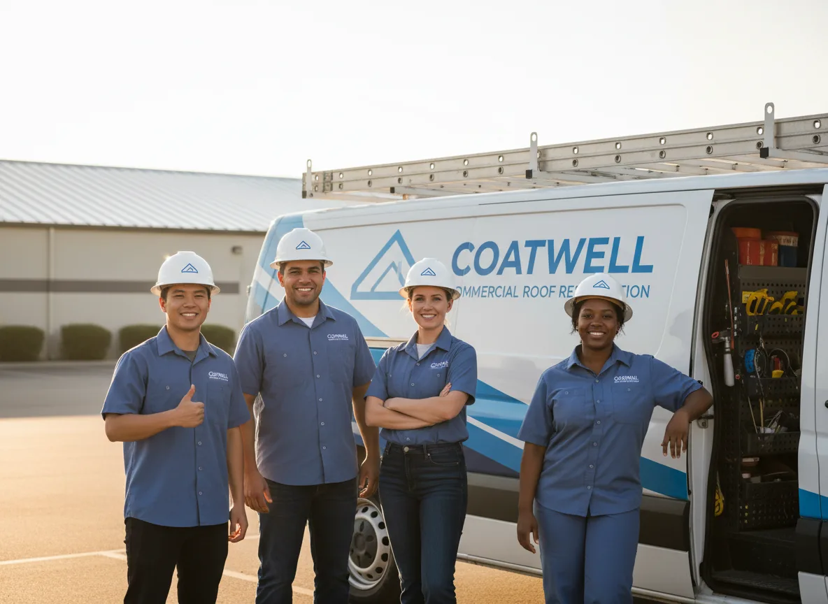 Commercial roof coating company in Maplewood, OH
